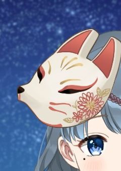 月の精のような少女