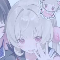 桃瀬りむ。　A.でーすきな女とペア画　H.メン限ぼかしさんのアイコン画像