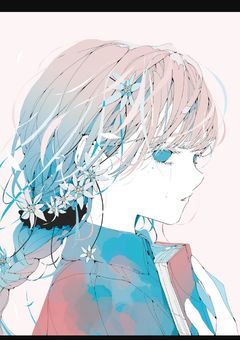 花のように美しい君