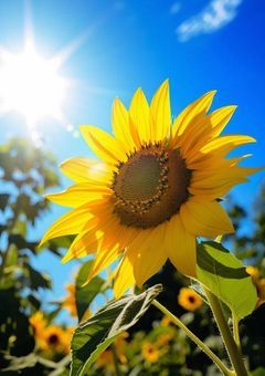 向日葵に愛されて🌻