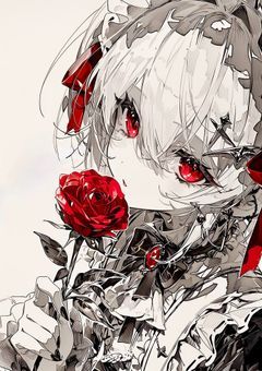 闇の世界で。