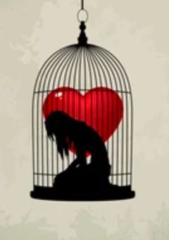 檻の中には綺麗な花が