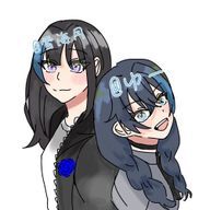 雪海月 #リア友とペア画さんのアイコン画像