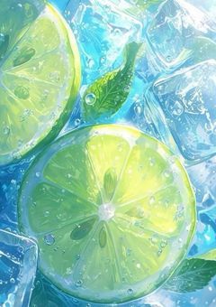 緑色のカクテルに溶かされて。