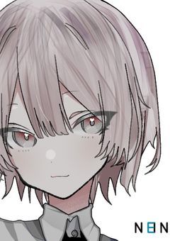 ム ー ン ス ト ー ン の よ う な 白 い 肌 の "  少 年 。"