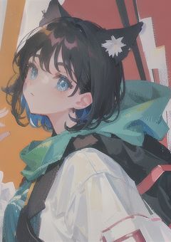 狼少女、拾われた先はネオン街