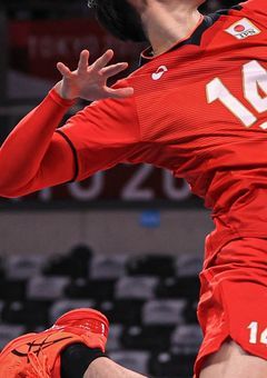 男子バレー部のキャプテン。