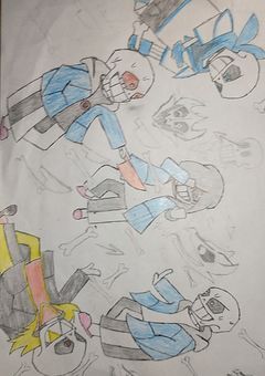 vol.1 chapter2 AUサンズ達のバトルロワイヤル