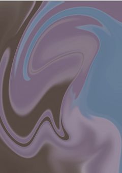 茶色から銀と紫に染められた。