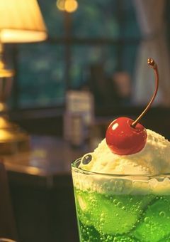 さくらんぼが沈むまで  、