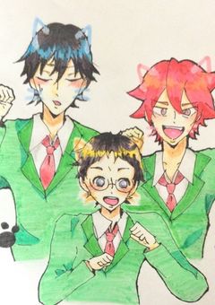 【いれいす　弱ペダ　ハイキュー‼】イラスト