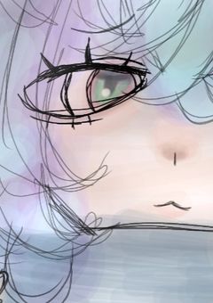絵書く