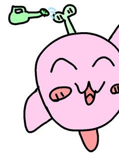 今日からカービィがお隣さんになりました