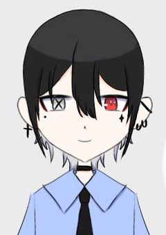 混血男子と女装男子のお仕事部屋