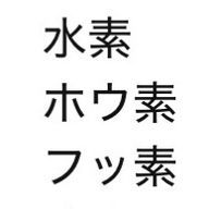 水ホウフッ素³さんのアイコン画像