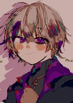イラスト描いてるとこ