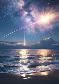 青い鳥が空を飛ぶ。