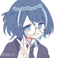 納戸浅葱　🌈📣　🩵🐧推し　@髪切って短髪になったやつさんのアイコン画像