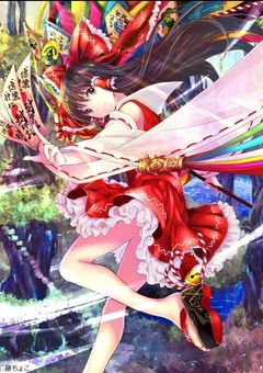 銀魂の世界に行った霊夢