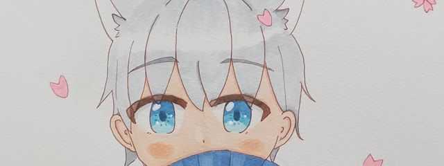 桃と2434-てぃんぬ-🎨➷🖤さんの壁紙画像