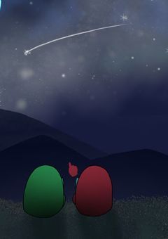 お絵描きカキ柿