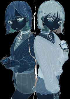 白い人、黒い人