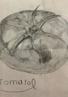とまとが絵を描くってよ