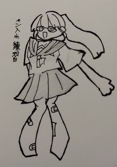 ゴミ絵師のイラスト成長記録(アナログ)