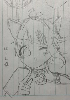 いちごのおうじさまを描くお部屋