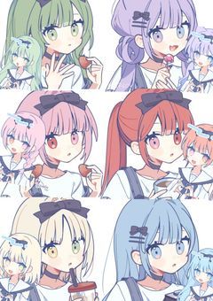 歌い手になりたい少女たち