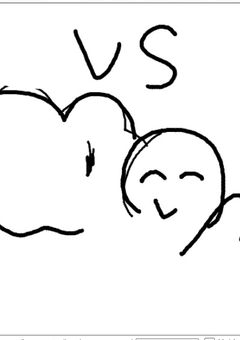 遅刻常習犯vsもくもくくもり