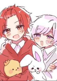 🎲の❤🐤と💜🐇は女子グループを組んだようで
