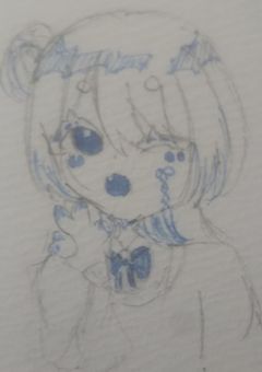 アナログイラスト1000枚チャレンジ!!(ほぼ落書き)