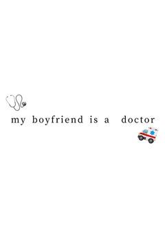 My boyfriend is a doctor 【HSJ】
