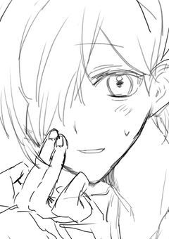 🎤受イラスト