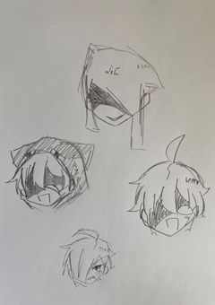 日常組だけ（イラスト）