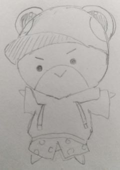 自分の描いたイラスト