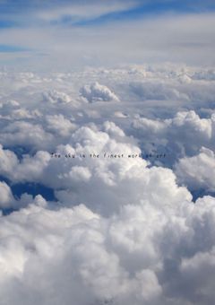 The sky is the finest work of art