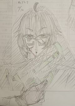 ウォーターチャレンジのイラストを投げるところ
