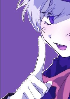 おどけた ピエロ の 仮面 下