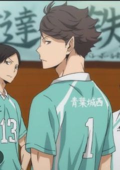 青葉城西の女バレと男バレ仲良しです