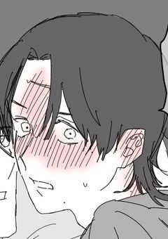 犬に捕まった野良猫