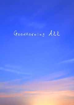 Good morning ALL