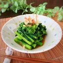 みんなで菜の花のからしあえ食べよ(？)