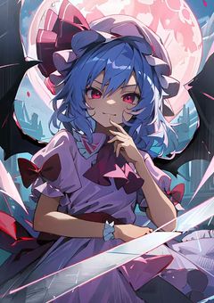 レミリアのイラスト成長記録