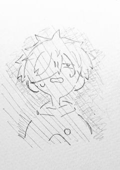 pn彡受　。イラスト