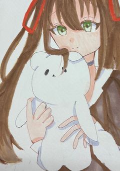 お絵かきしたかった白米