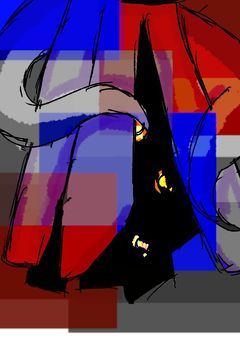 誰もいない図書館にて