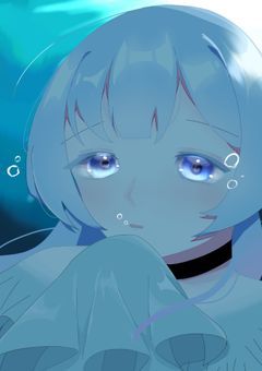 "人へ成り　海の亡霊　儚く散る"