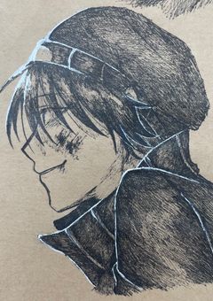 イラストを描くとこ